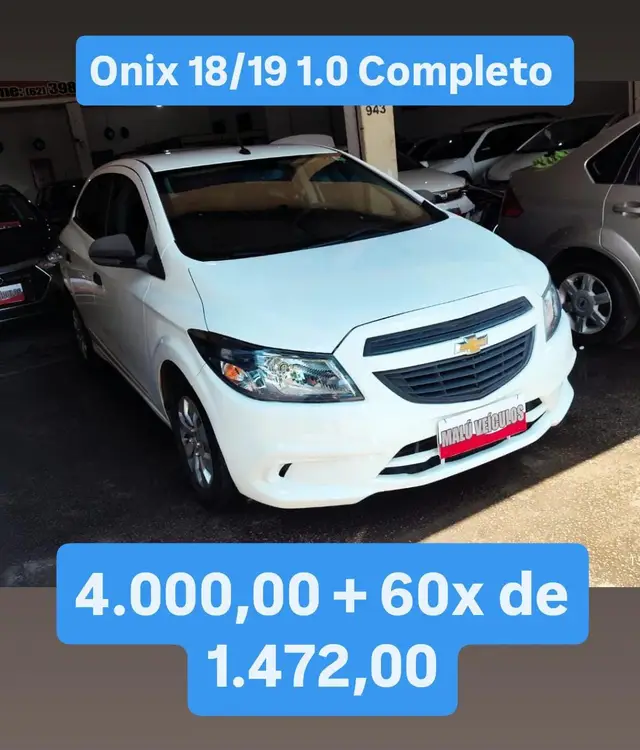 Carro Chevrolet Onix 2019 1.0 Joy SPE/4