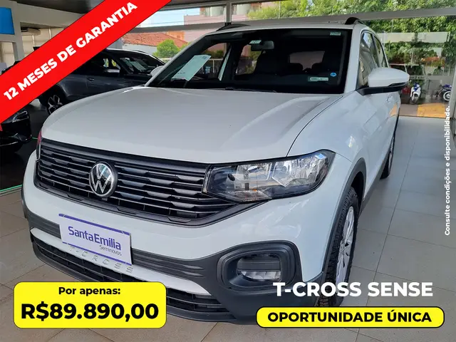 Carro Volkswagen T-Cross 2022 1.0 200 TSI Sense (Aut) (Flex)