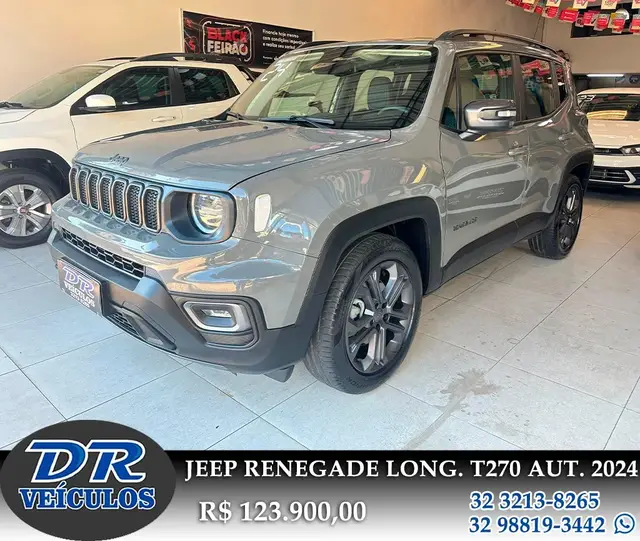 Carro Jeep Renegade 2024 Longitude T270 1.3 Turbo 4x2