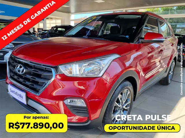 Carro Hyundai Creta 2017 Pulse 1.6 (Aut) (Flex)