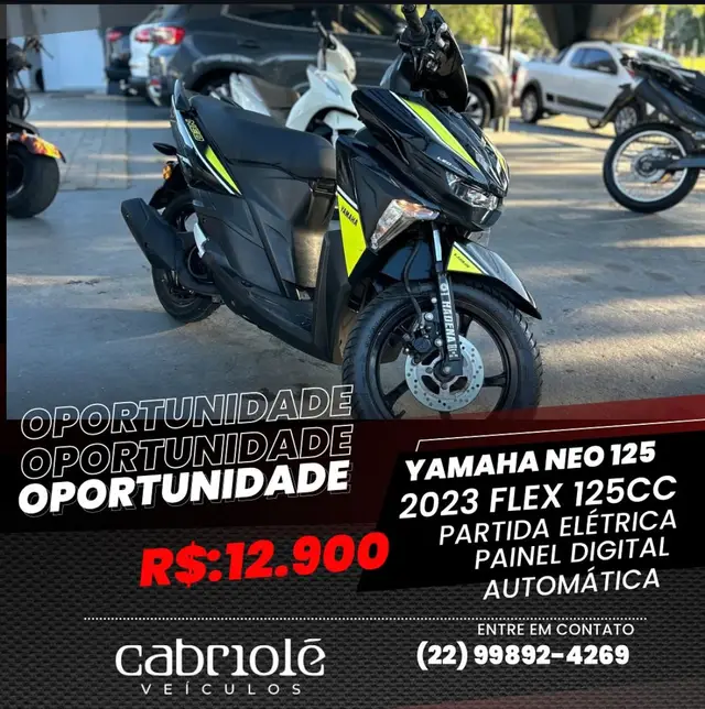 Moto Yamaha Neo 125 2023 Automatic