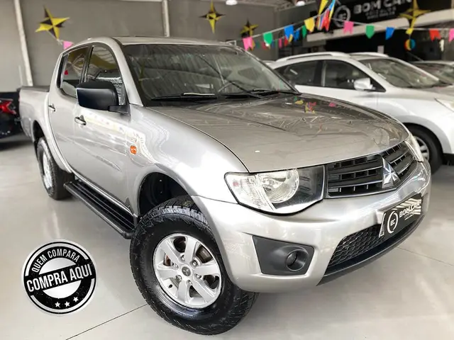 Carro Mitsubishi L200 Triton 2013 GL 3.2 CD TB Int. Dies. Mec.