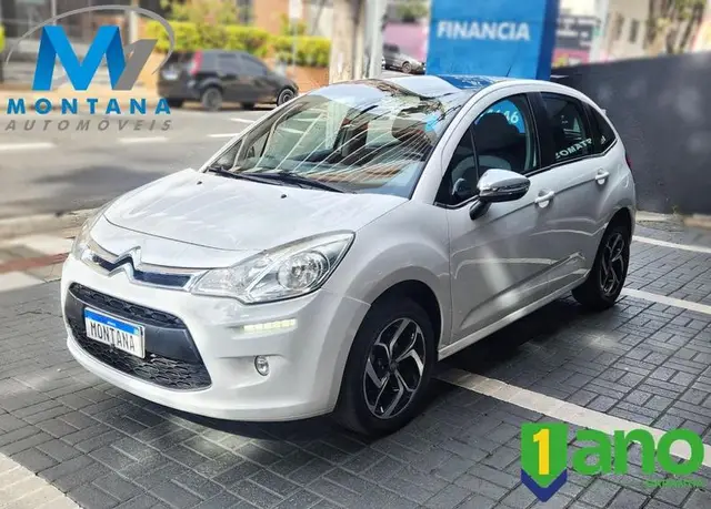 Carro Citroën C3 2018 Exclusive 1.6 VTI 120 (Flex) (Aut)