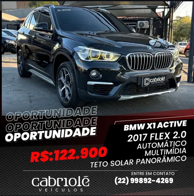 Carro BMW X1 2017 2.0 sDrive20i GP ActiveFlex