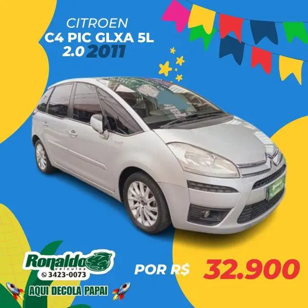 Carro Citroën C4 Picasso 2011 2.0 16V (aut)
