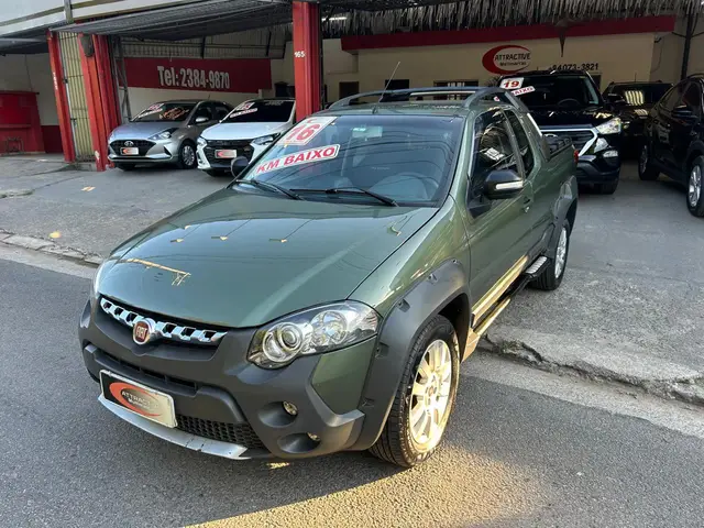 Carro Fiat Strada 2016 Adventure 1.8 16V (Flex) (Cabine Estendida)
