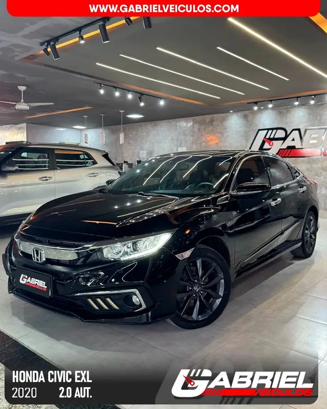 Carro Honda Civic 2020 EXL 2.0 i-VTEC CVT