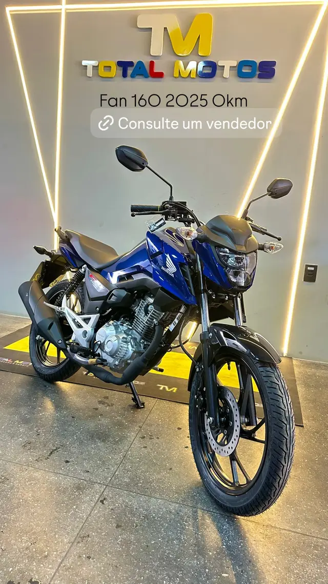 Moto Honda CG 160 2025 Fan