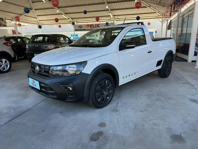Carro Volkswagen Saveiro 2024 Robust CS 1.6
