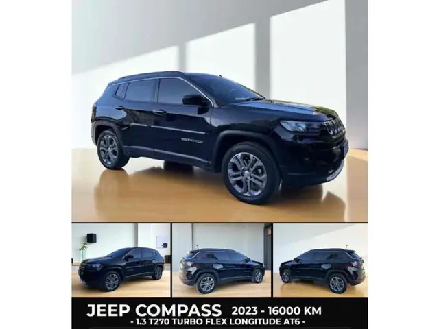 Carro Jeep Compass 2023 Longitude 1.3 T270 (Aut) (Flex)