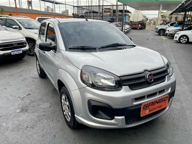 Carro Fiat Uno 2021 Attractive 1.0