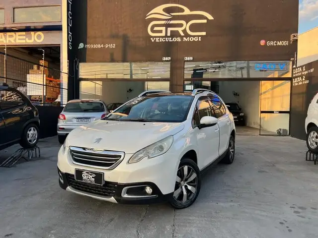 Carro Peugeot 2008 2016 Griffe 1.6 16V (Aut) (Flex)