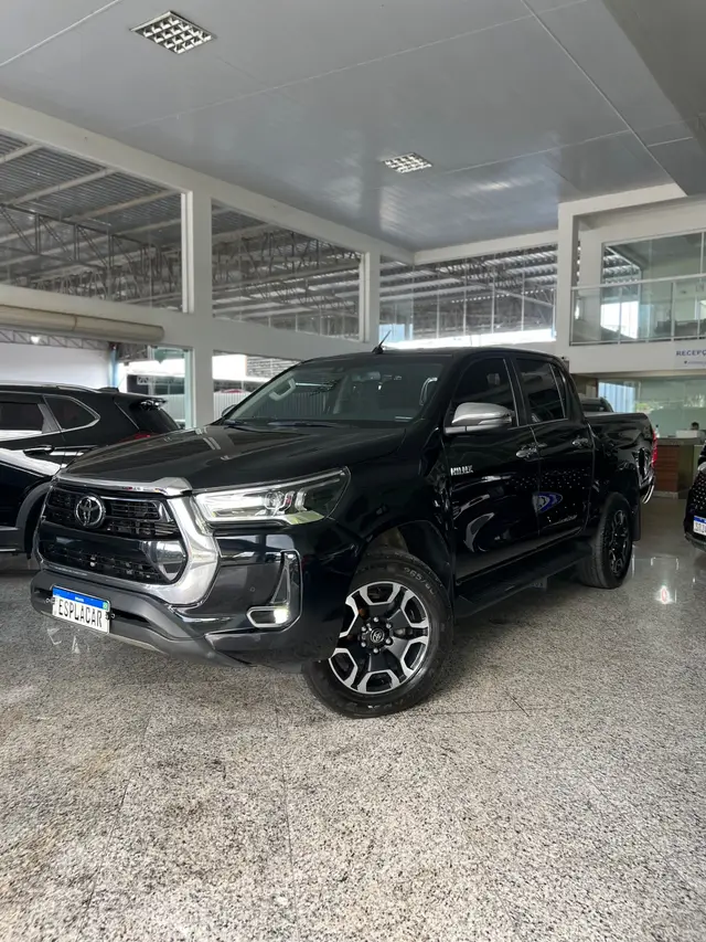 Carro Toyota Hilux Cabine Dupla 2021 SRX 2.8 TDI CD 4x4 (Aut)