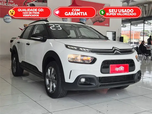 Carro Citroën C4 Cactus 2023 1.6 Feel (Aut) (Flex)