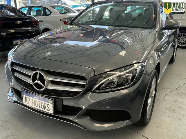 Carro Mercedes-Benz Classe C 2017 C 180 Avantgarde FlexFuel