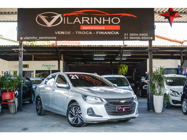 Carro Chevrolet Onix 2021 LT 1.0 Turbo (Flex) (Aut)