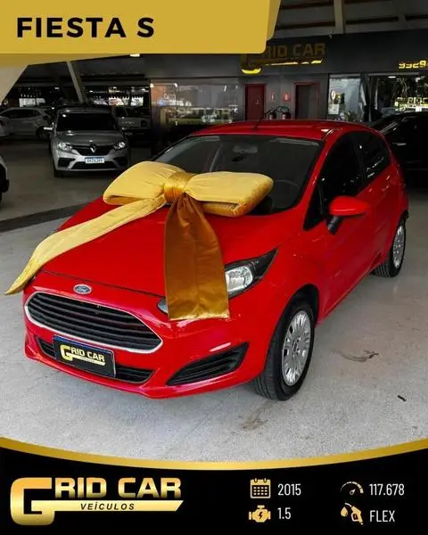 Carro Ford New Fiesta Hatch 2015 New Fiesta S 1.5 16V