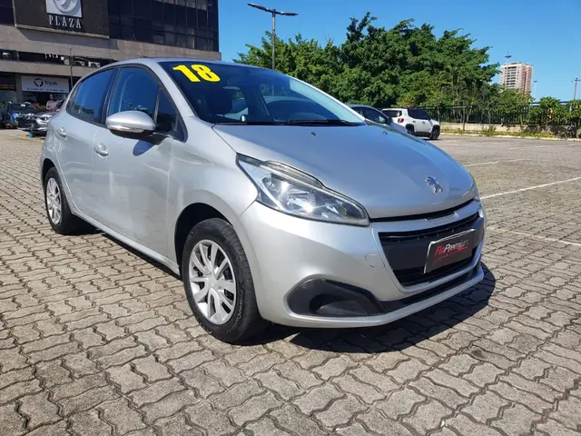 Carro Peugeot 208 2018 Active 1.2 12V (Flex)