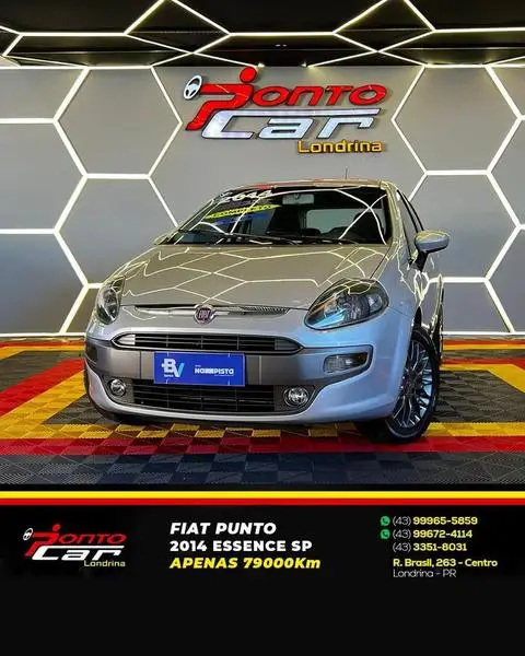 Carro Fiat Punto 2014 ESSENCE SP 1.6 Flex 16V 5p
