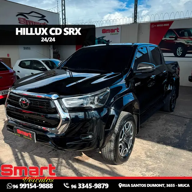 Carro Toyota Hilux Cabine Dupla 2024 SRX 4x4 2.8 Diesel