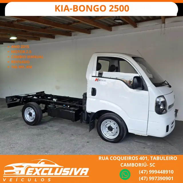 Carro Kia Bongo 2015 2.5 STD RS K788