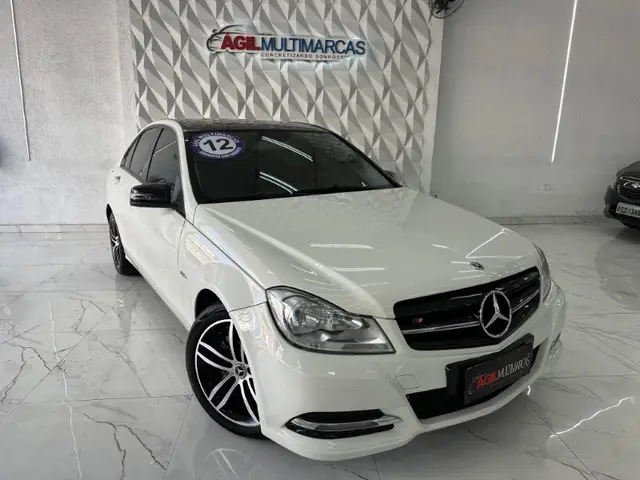 Carro Mercedes-Benz Classe C 2012 C 180 1.6 CGI Turbo