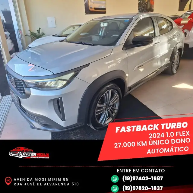 Carro Fiat Fastback 2024 Turbo 200