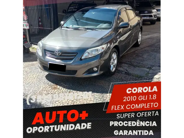Carro Toyota Corolla 2010 Sedan GLi 1.8 16V (flex) (aut)