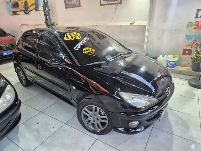 Carro Peugeot 206 2008 Hatch. Allure 1.6 16V (flex)