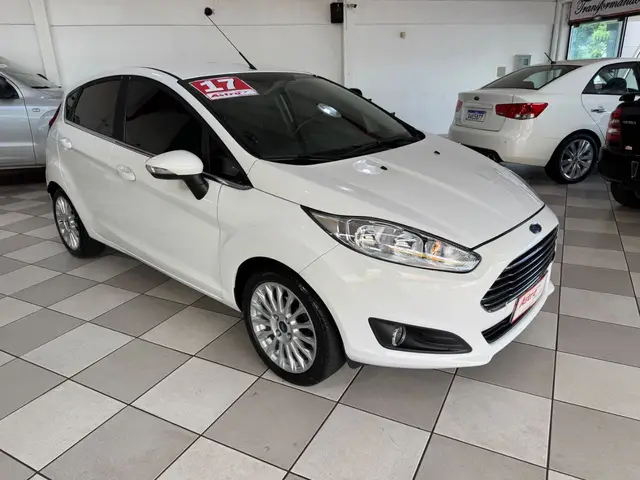 Carro Ford New Fiesta Hatch 2017 New Fiesta Titanium 1.6 16V PowerShift