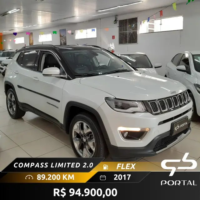 Carro Jeep Compass 2017 2.0 Limited (Aut) (Flex)
