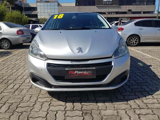 Carro Peugeot 208 2018 Active 1.2 12V (Flex)