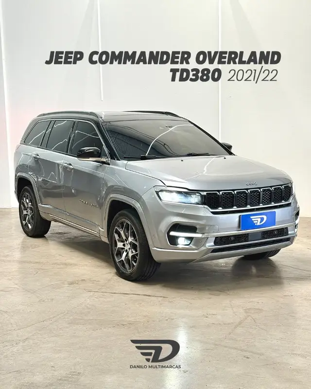 Carro Jeep Commander 2022 Overland TD380 Diesel 4x4 (Aut)