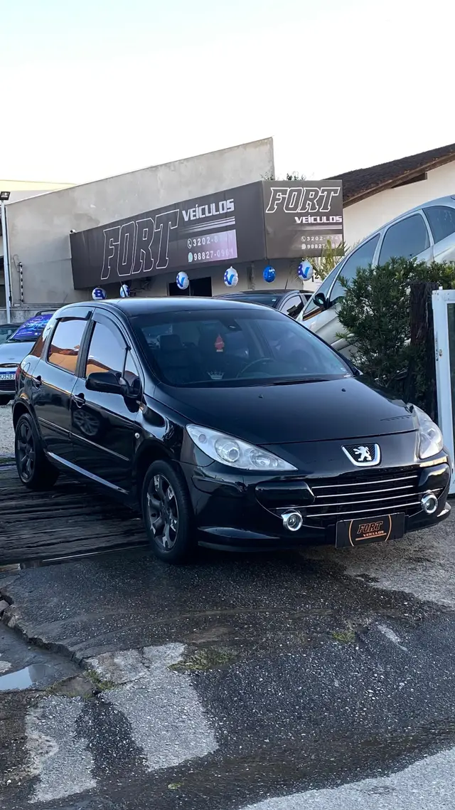 Carro Peugeot 307 2008 Hatch. Feline 2.0 16V (aut)