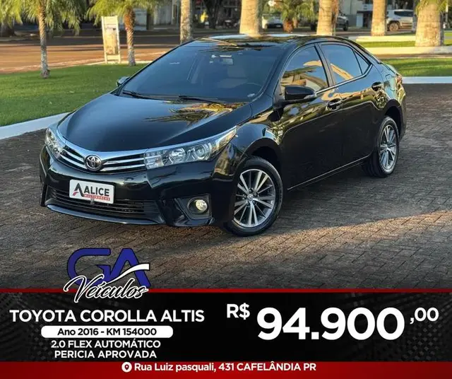 Carro Toyota Corolla 2016 1.8 GLi (Aut.)