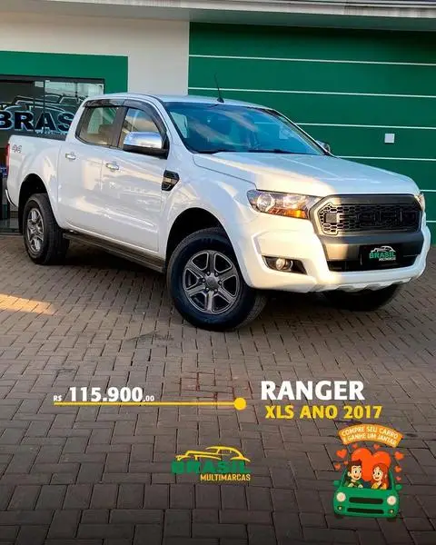 Carro Ford Ranger Cabine Dupla 2017 Ranger 2.2 TD XLS CD 4x4 (Aut)