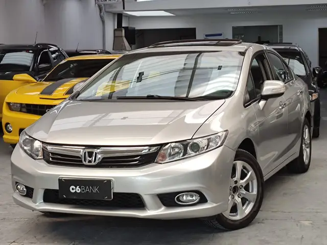 Carro Honda Civic 2013 New  EXS 1.8 16V i-VTEC (Aut) (Flex)