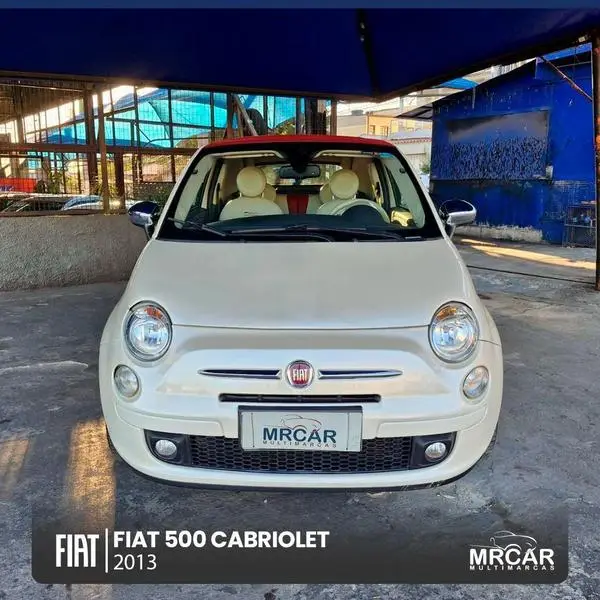 Carro Fiat 500 2013 Cabrio 1.4 16V