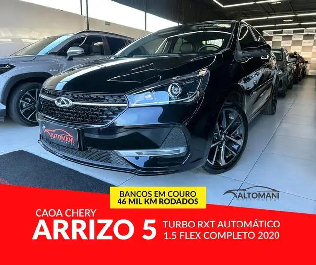 Carro CAOA Chery Arrizo 5 2020 1.5T RXT (Aut)