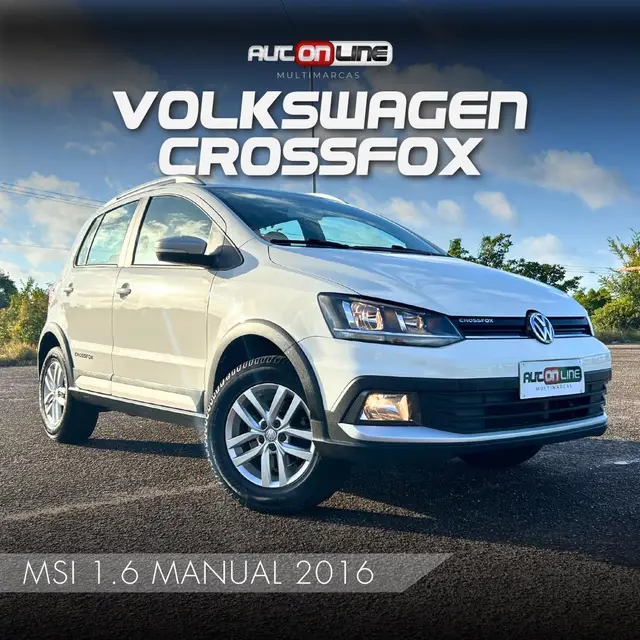 Carro Volkswagen CrossFox 2016 1.6 16v MSI (Flex)