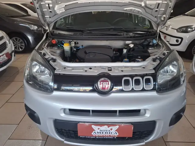 Carro Fiat Uno 2016 Way 1.0 8V (Flex) 4p