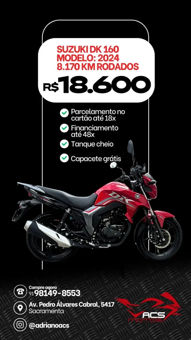 Moto Haojue DK 160 2025 CBS