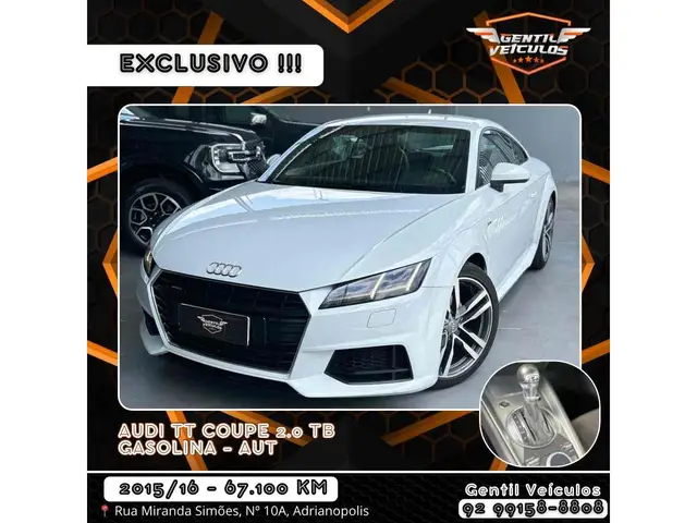 Carro Audi TT 2016 2.0 TFSI Attraction S Tronic