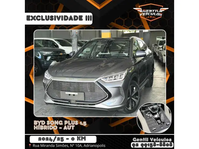 Carro BYD Song Plus 2025 Premium (Híb.)