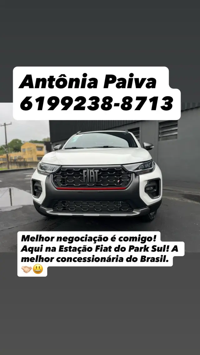 Carro Fiat Strada 2026 Ultra CD 1.0