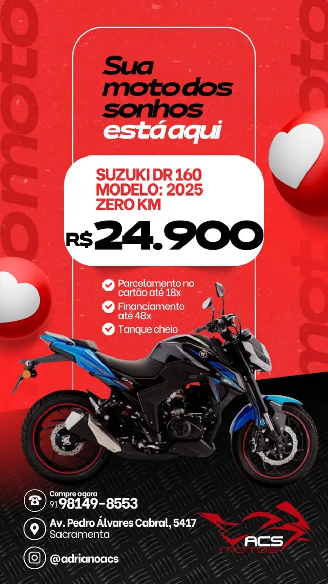 Moto Haojue DR 160 2025 CBS