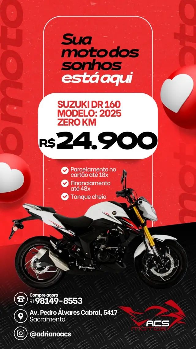 Moto Haojue DR 160 2025 CBS