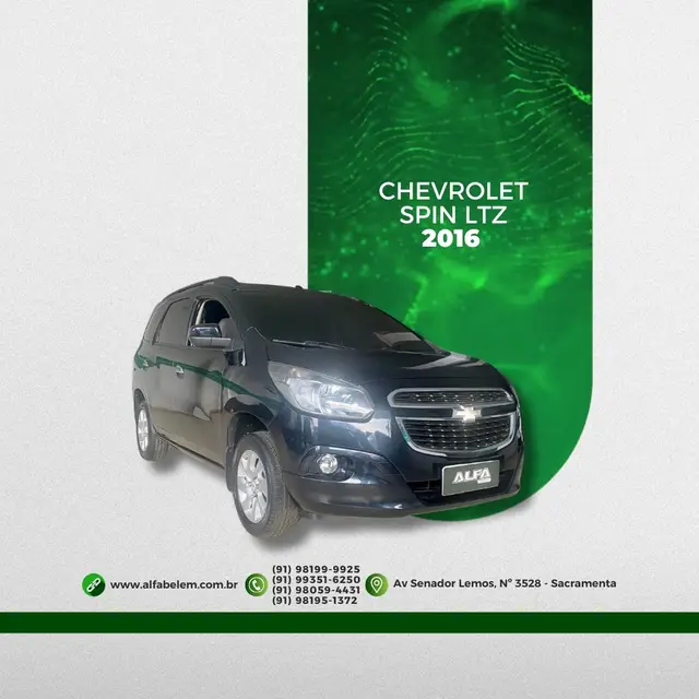 Carro Chevrolet Spin 2016 LTZ 7S 1.8 (Flex) (Aut)