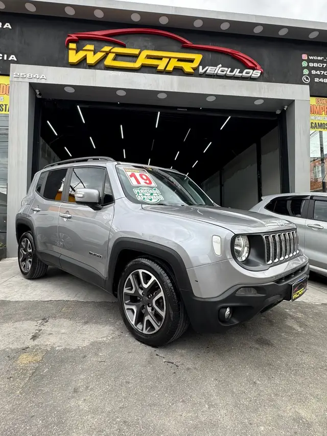 Carro Jeep Renegade 2019 Longitude 1.8 4x2 (Aut) (Flex)