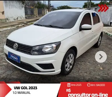 Carro Volkswagen Gol 2023 1.0 12v (Flex)